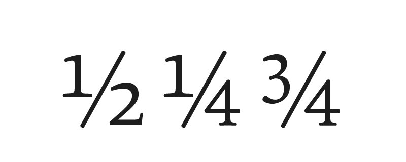 basic fractions