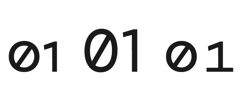 slashed zero