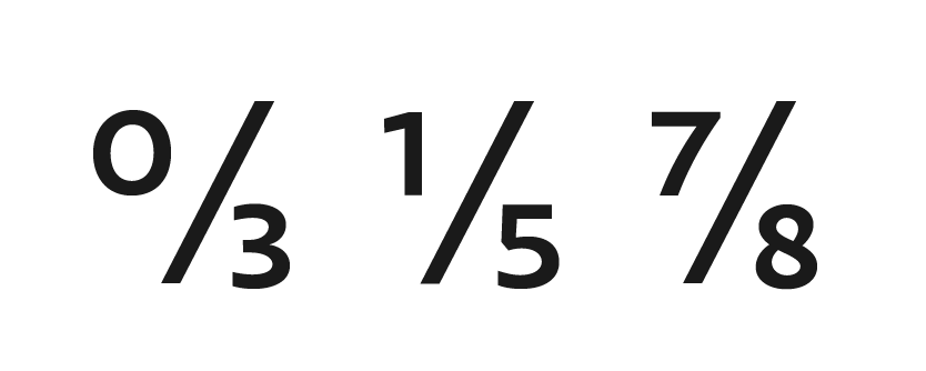 smart fractions